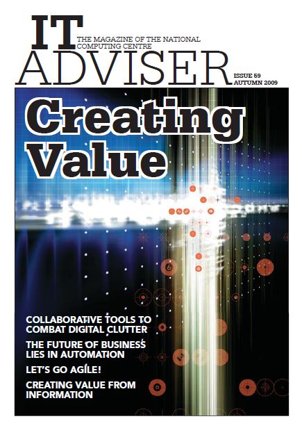 NCC invite TCC to write an article on Agile for IT Advisor Magazine